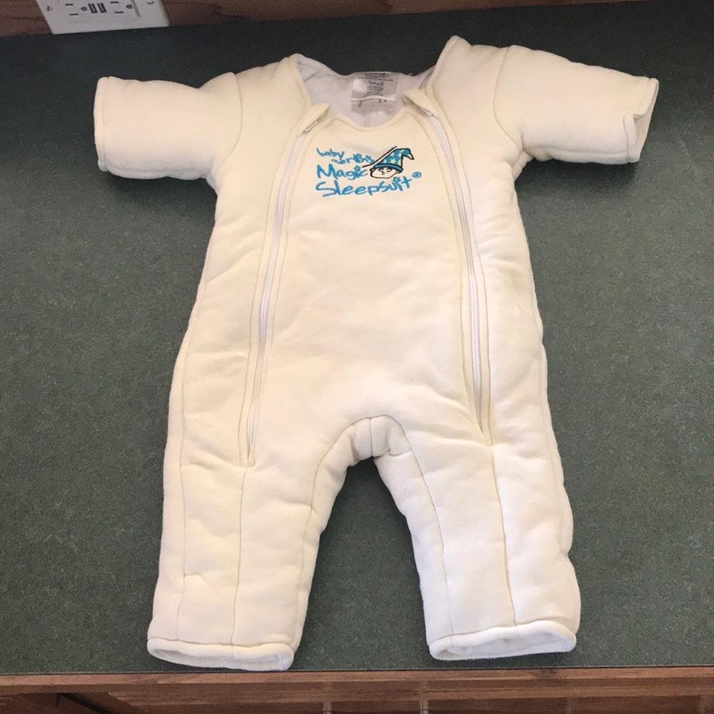 Baby Merlin’s Magic Sleepsuit (Cream)